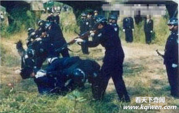 枪毙死刑犯现场照片集揭秘中国早年死刑执行全过程(恐怖组图32P)